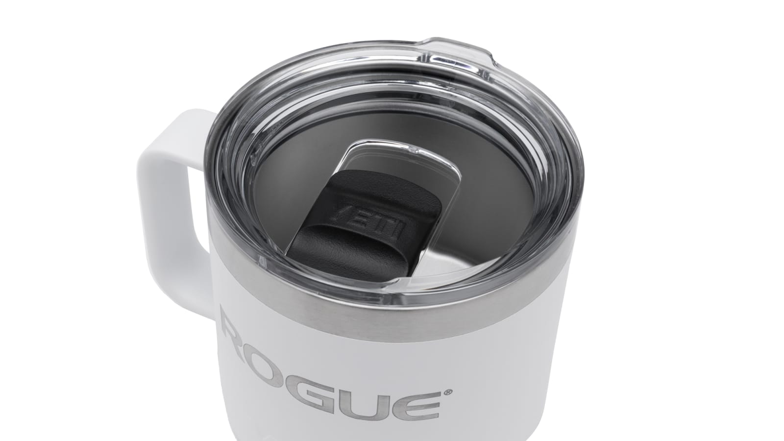 YETI Rambler - 14oz Mug - White | Rogue Fitness